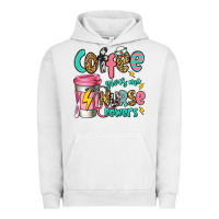 Pigment Lunar Rock coffee gives me nurse powers Urban Hoodie - Jasminsmagicworld