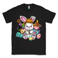 Black Easter Day Camper  Happy Easter Day Classic Tee - CowGirlArtShop