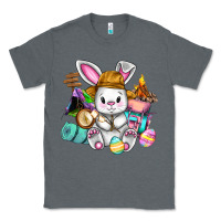 Charcoal Heather Easter Day Camper  Happy Easter Day Classic Tee - CowGirlArtShop