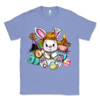 Colony Blue Easter Day Camper  Happy Easter Day Classic Tee - CowGirlArtShop