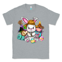 Heather Grey Easter Day Camper  Happy Easter Day Classic Tee - CowGirlArtShop