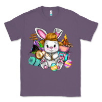 Lavender Easter Day Camper  Happy Easter Day Classic Tee - CowGirlArtShop