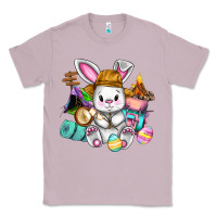 Lilac Easter Day Camper  Happy Easter Day Classic Tee - CowGirlArtShop