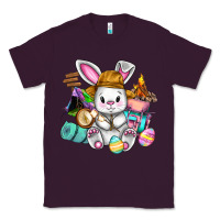 Plum Easter Day Camper  Happy Easter Day Classic Tee - CowGirlArtShop