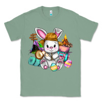 Sage Easter Day Camper  Happy Easter Day Classic Tee - CowGirlArtShop