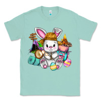 Seafoam Easter Day Camper  Happy Easter Day Classic Tee - CowGirlArtShop