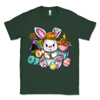 Sports Green Easter Day Camper  Happy Easter Day Classic Tee - CowGirlArtShop