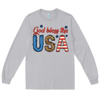 Moon Dust god bless the usa Long Sleeve Tee - BundleAndBundleShop