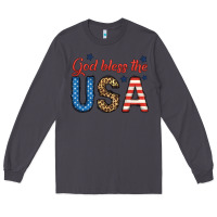 Smoke god bless the usa Long Sleeve Tee - BundleAndBundleShop