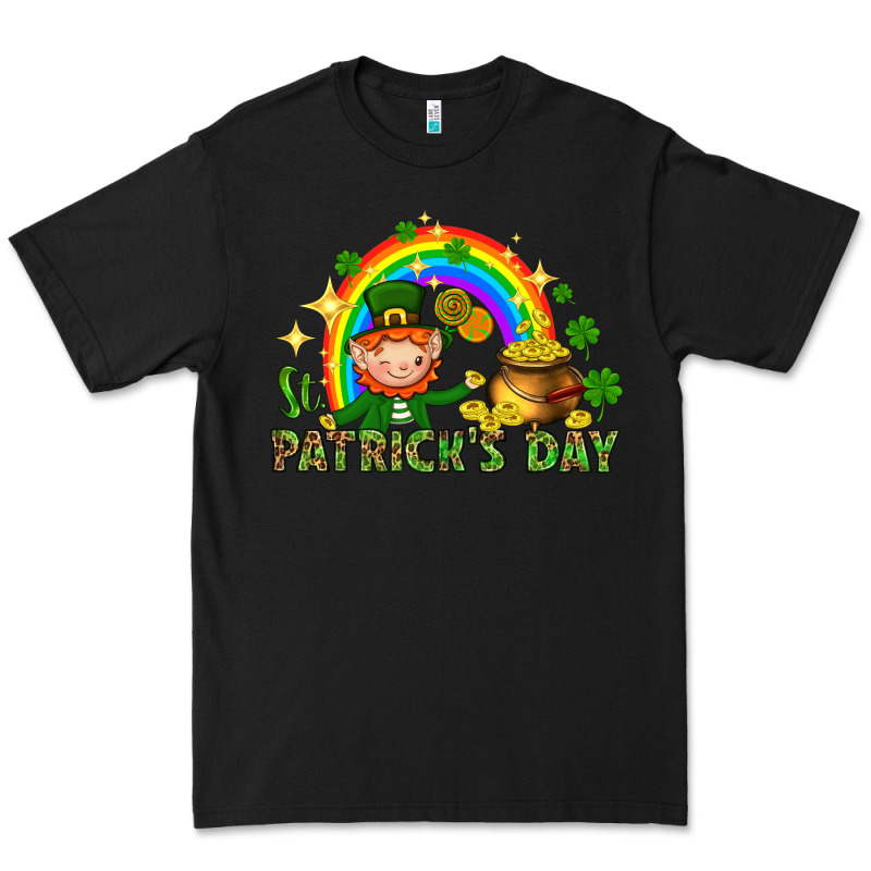 St. Patrick's Day Elf With Elements Premium Tee by HowdyJamesFarm | Teevron