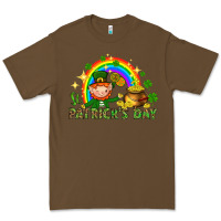 Cacao St. Patrick's Day Elf with elements Premium Tee - HowdyJamesFarm