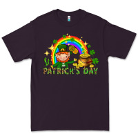 Plum St. Patrick's Day Elf with elements Premium Tee - HowdyJamesFarm