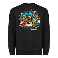 Black Christmas sunflower gemstone nurse Heavyweight Sweatshirt - JahusDesignShop