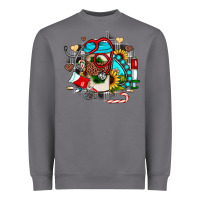Storm Christmas sunflower gemstone nurse Heavyweight Sweatshirt - JahusDesignShop