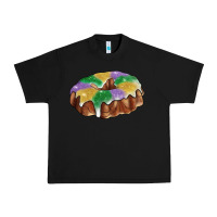 Black Mardi gras king cake Urban Heavy Tee - RanaPortraitStore