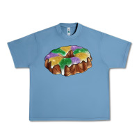 Pebble Blue Mardi gras king cake Urban Heavy Tee - RanaPortraitStore