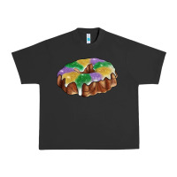 Pigment Black Mardi gras king cake Urban Heavy Tee - RanaPortraitStore