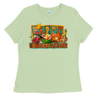 Matcha Happy Thanksgiving Ladies Tee - FaDigitalArtStudio