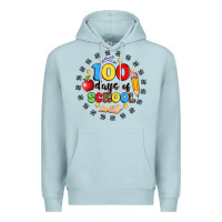 Blue Mist 100 days of school Premium Hoodie - Artiststas
