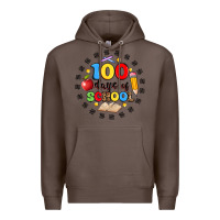 Coffee 100 days of school Premium Hoodie - Artiststas