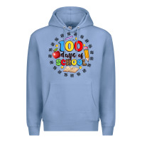 100 Days Of School Premium Hoodie | Teevron