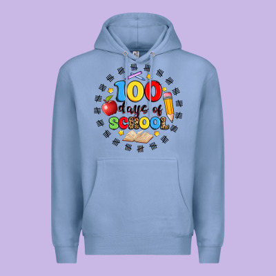 100 Days Of School Premium Hoodie Designed By Artiststas