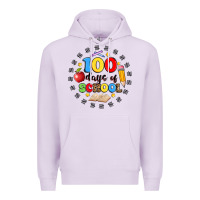 Lilac 100 days of school Premium Hoodie - Artiststas