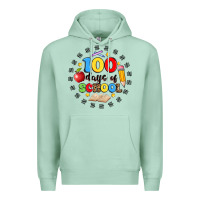 Seafoam 100 days of school Premium Hoodie - Artiststas