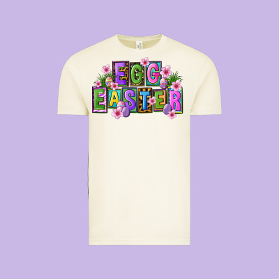 Egg And Easter Vintage Tee Designed By Fadigitalartstudio