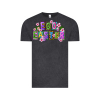 Vintage Black egg and easter Vintage Tee - FaDigitalArtStudio