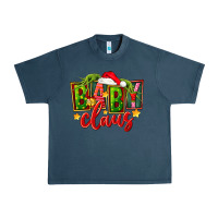 Midnight Navy christmas baby claus Urban Heavy Tee - FaDigitalArtStudio