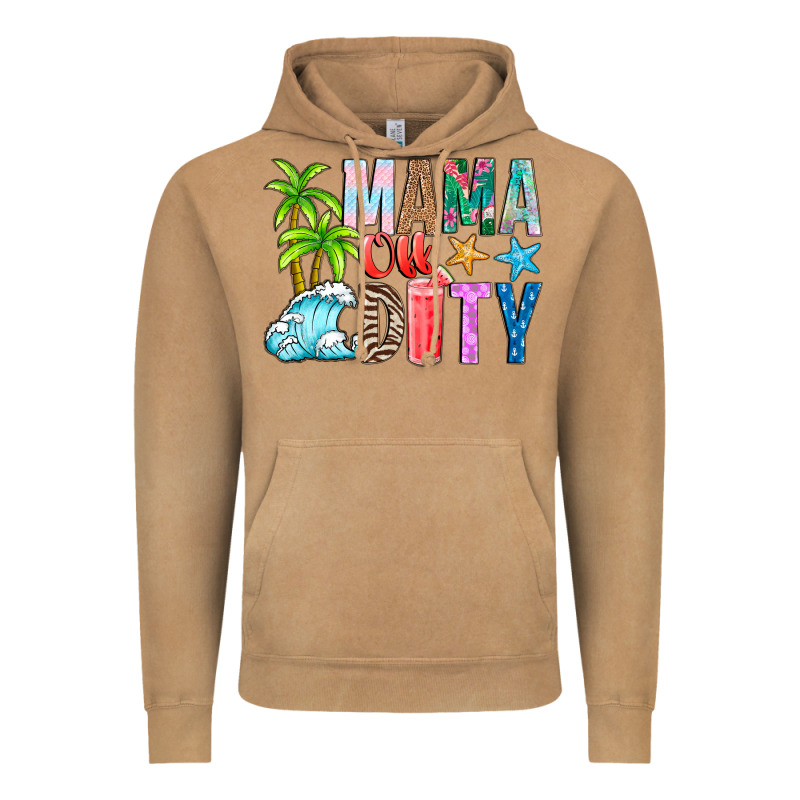 Mama Of Duty Vintage Hoodie by CowhideDigitalArt | Teevron