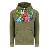 Vintage Olive Mama Of Duty Vintage Hoodie - CowhideDigitalArt