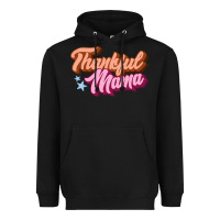 Black thankful mama Heavyweight Hoodie - JahusDesignShop