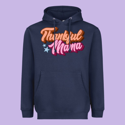 Thankful Mama Heavyweight Hoodie Designed By Jahusdesignshop