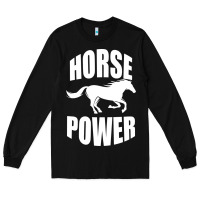Black Horse Power Long Sleeve Tee - Bettercallsaul