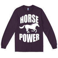 Plum Horse Power Long Sleeve Tee - Bettercallsaul