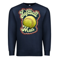 Navy softball mom Premium Sweatshirt - JahusDesignShop