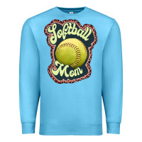 Ocean Blue softball mom Premium Sweatshirt - JahusDesignShop