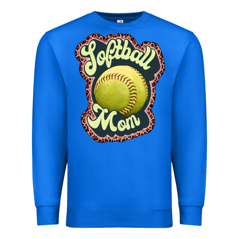 Softball Mom Premium Sweatshirt by JahusDesignShop | Teevron