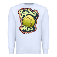 White softball mom Premium Sweatshirt - JahusDesignShop