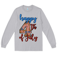 Happy 4th Of July Long Sleeve Tee | Teevron