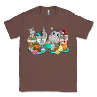 Chestnut Easter Hippopotamus coffee cups Easter Day Classic Tee - CowGirlArtShop