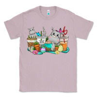 Lilac Easter Hippopotamus coffee cups Easter Day Classic Tee - CowGirlArtShop