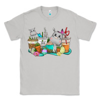 Moon Dust Easter Hippopotamus coffee cups Easter Day Classic Tee - CowGirlArtShop