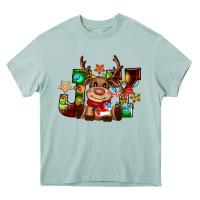 Arona reindeer joy christmas Heavy Core Tee - CowGirlArtShop