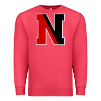 Cardinal Northeastern Gifts, Huskies Long Sleeve Premium Sweatshirt - DesigneFamous