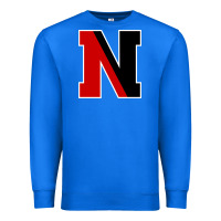 True Royal Northeastern Gifts, Huskies Long Sleeve Premium Sweatshirt - DesigneFamous