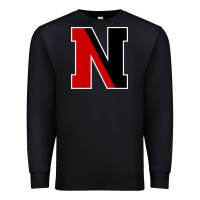 Black Northeastern Gifts, Huskies Long Sleeve Premium Sweatshirt - DesigneFamous