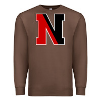 Chestnut Northeastern Gifts, Huskies Long Sleeve Premium Sweatshirt - DesigneFamous
